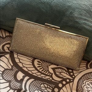 Elegant silver Clutch Bag